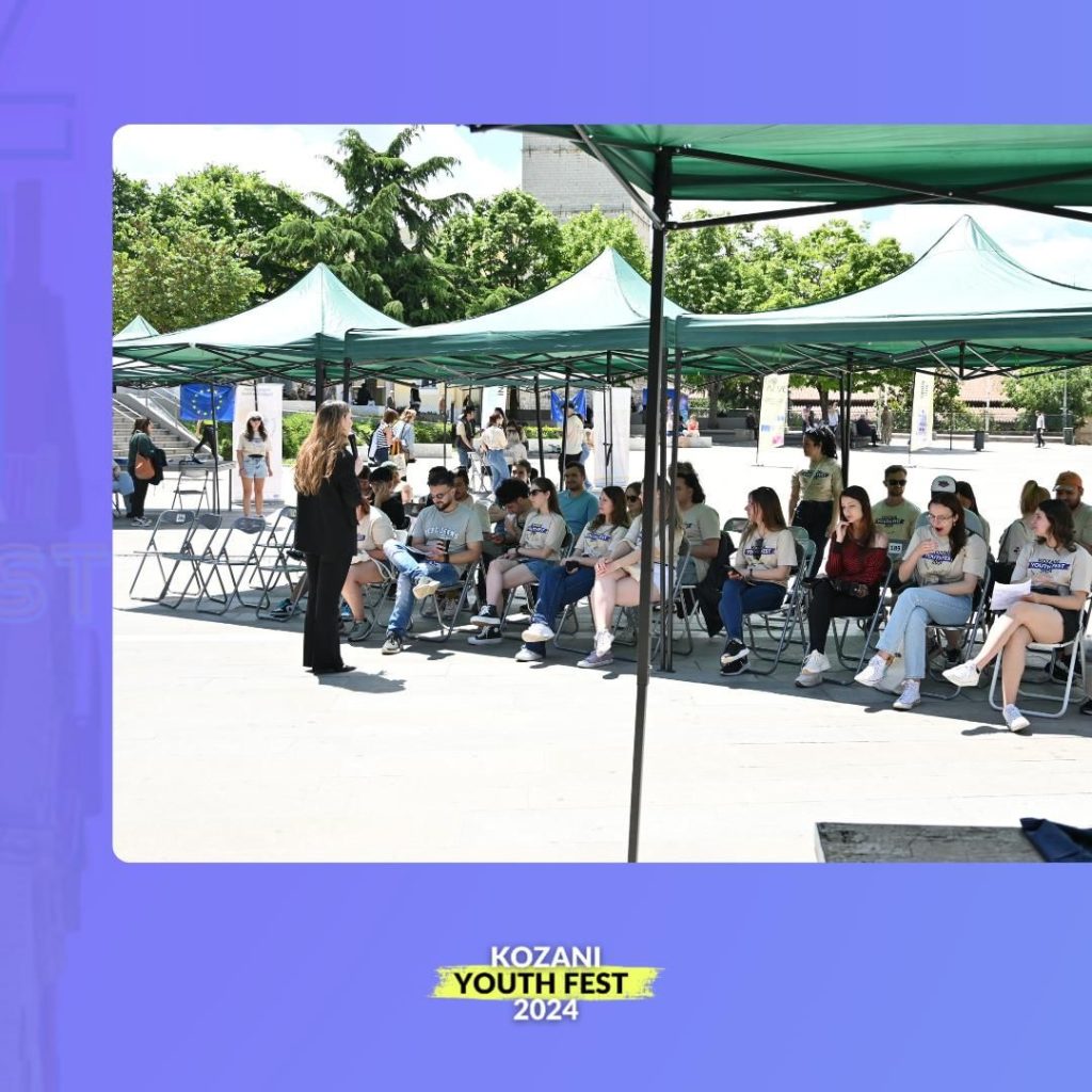 Volunteers preparing for Kozani Youth Fest 2024