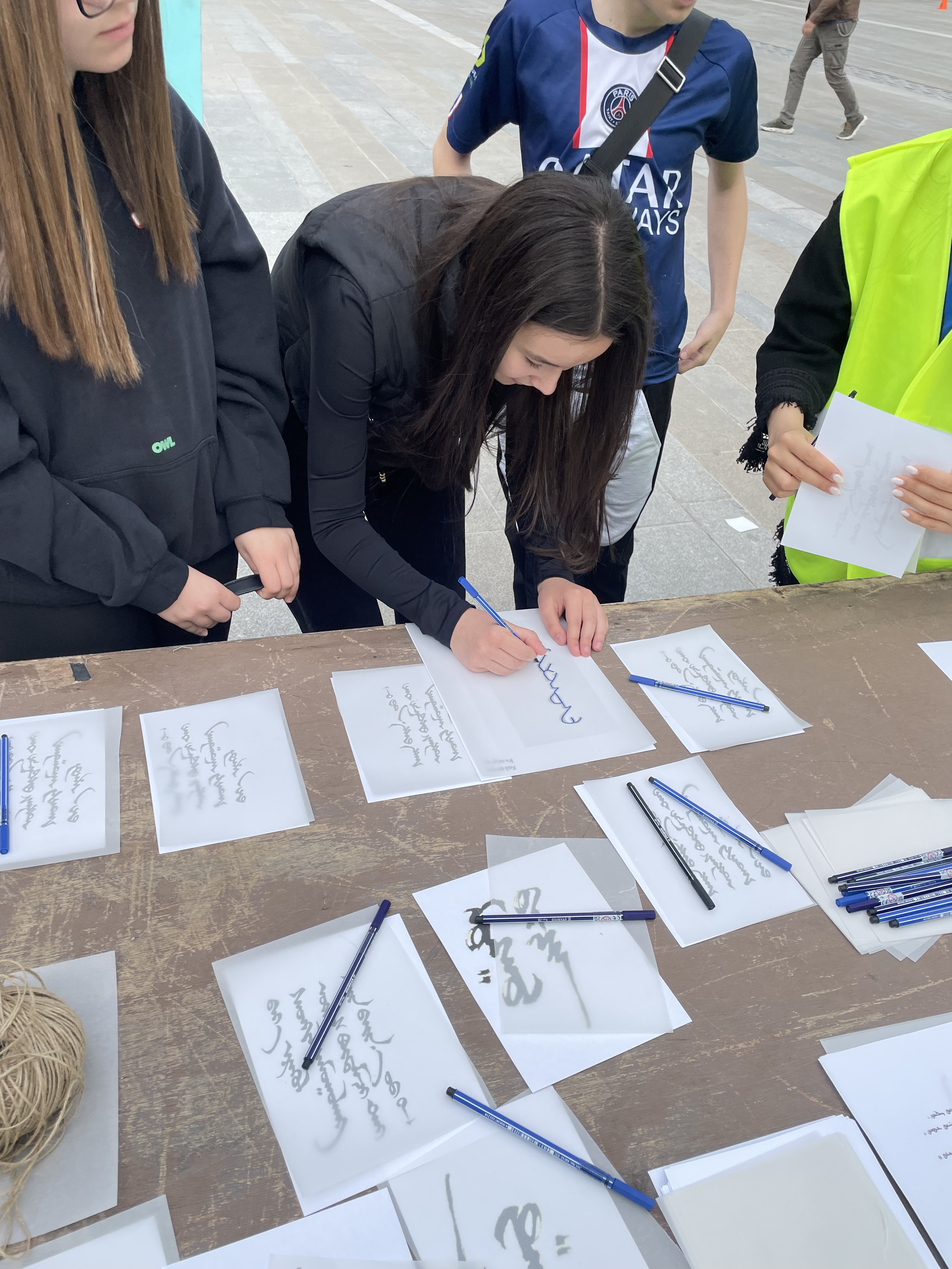 A moment from the 2026 volunteering team
