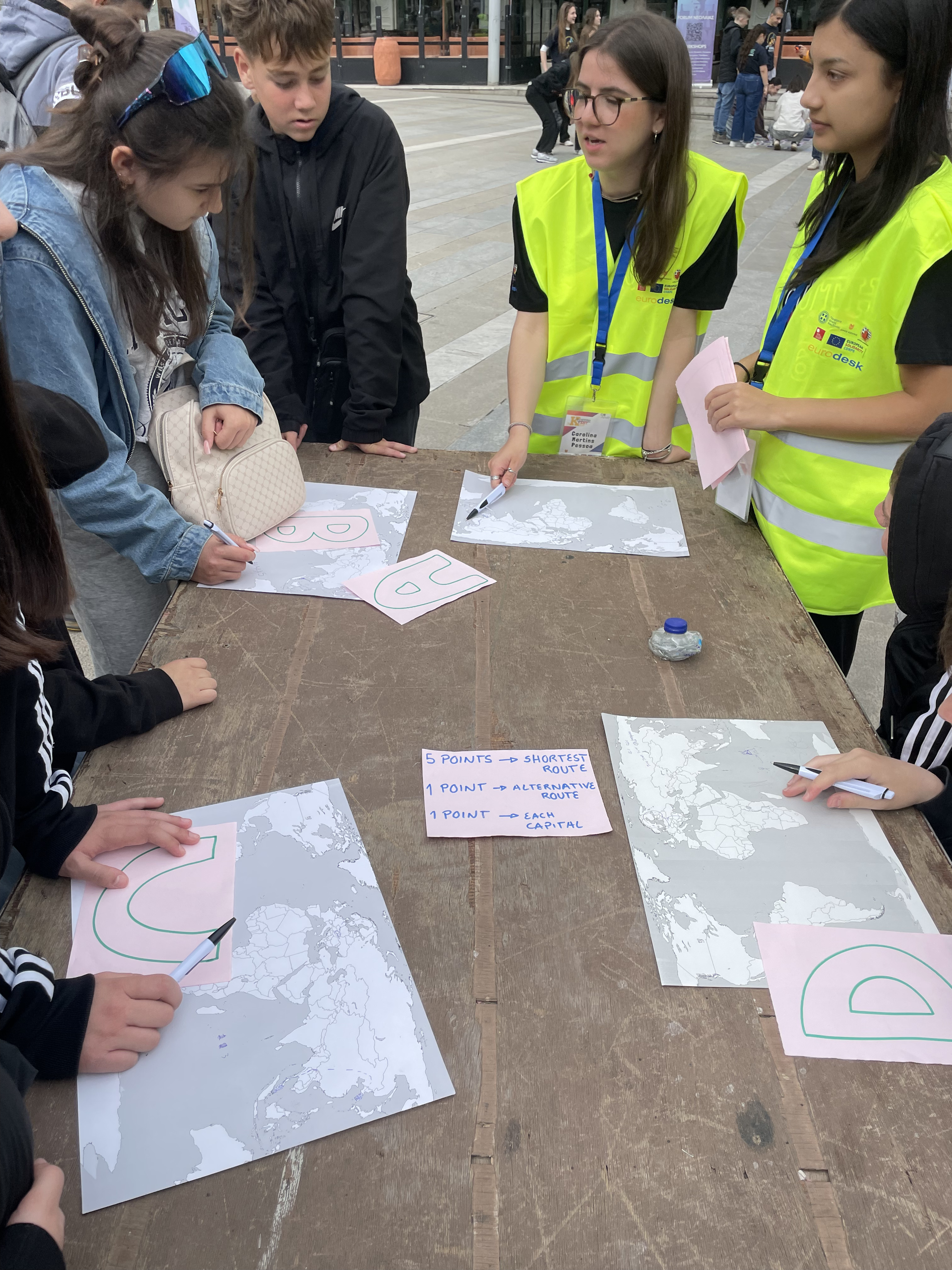 A moment from the 2026 volunteering team