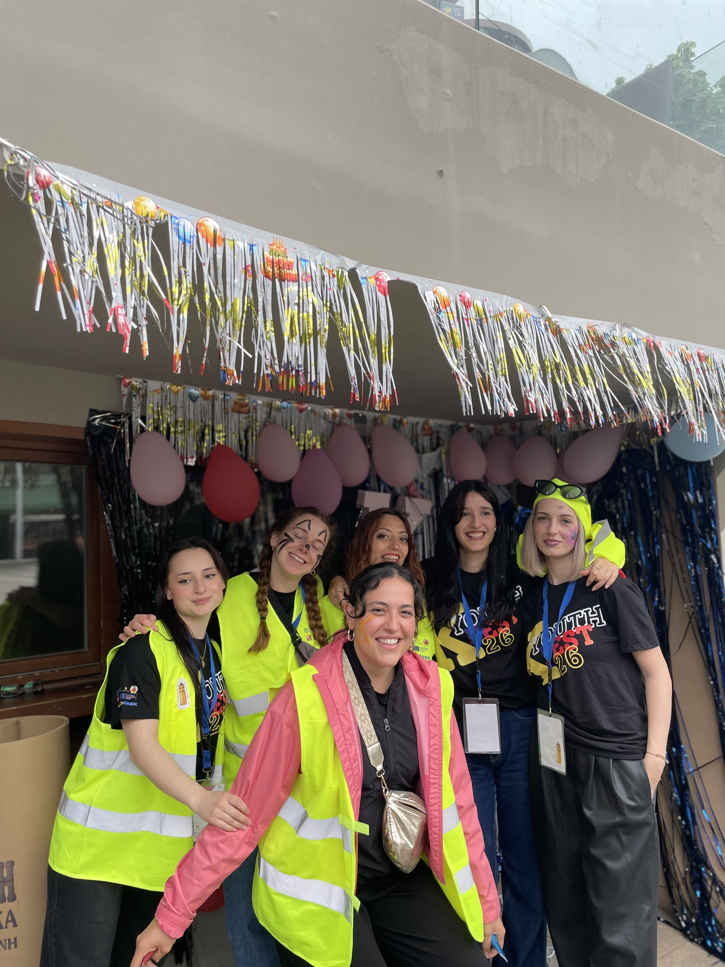 A moment from the 2026 volunteering team